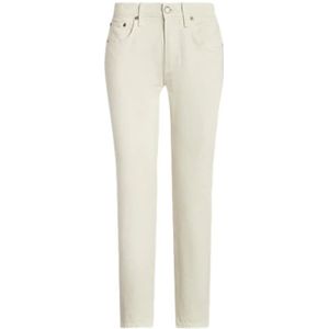 Ralph Lauren, Dames, Broeken, Wit, Maat: 2XS Katoen,