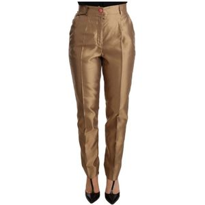 Dolce & Gabbana - Broeken - Beige - Slim-fit