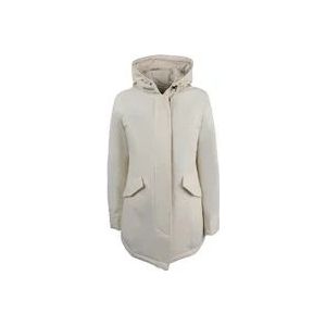 Woolrich Winter Jassen , White , Dames , Maat: S