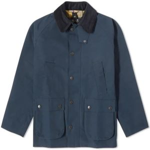 Barbour, Heren, Jassen, Blauw, Maat: XS Katoen,