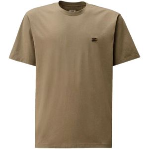 C.p. Company, Heren, Tops, Groen, Maat: 2XL Jersey,