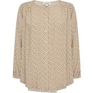 Soaked in Luxury, Dames, Blouses & Shirts, Beige, Maat: XL