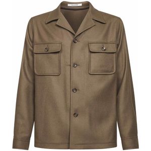 Tagliatore, Heren, Jassen, Bruin, Maat: 2XL Wol,