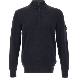 Peuterey, Heren, Truien, Blauw, Maat: M Wol,