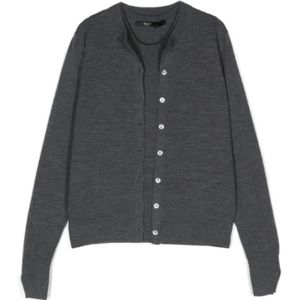 Seventy, Dames, Truien, Grijs, Maat: XL Wol,