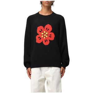 Kenzo, Heren, Truien, Zwart, Maat: XL