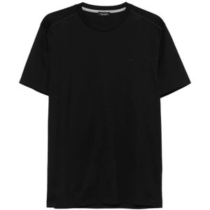 Paul & Shark, Heren, Tops, Zwart, Maat: L Katoen,