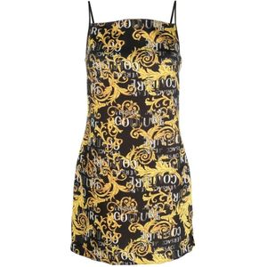 Versace Jeans Couture, Dames, Jurken, Veelkleurig, Maat: XS
