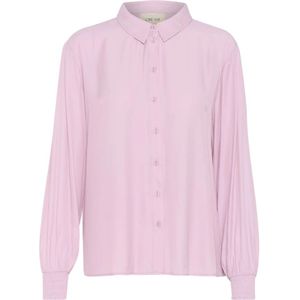 Cream, Dames, Blouses & Shirts, Roze, Maat: XS