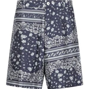 Fendi, Heren, Korte broeken, Veelkleurig, Maat: M Zijde,