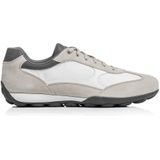 Geox - Heren Snake 2.0 Sneakers - Grijs - Leer