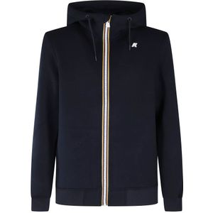 K-Way, Heren, Sweatshirts & Hoodies, Blauw, Maat: M