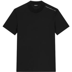 Dondup, Heren, Tops, Zwart, Maat: L Katoen,