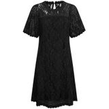 Cream - Crkit Lace Dress - Jurk - Zwart