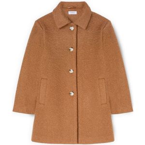 Motivi, Dames, Mantels, Bruin, Maat: XS Wol,