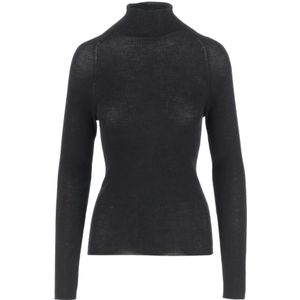 Aspesi, Dames, Truien, Zwart, Maat: 2XS