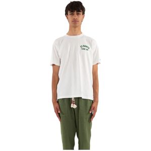 MC2 Saint Barth, Heren, Tops, Wit, Maat: XL