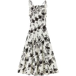 Self Portrait, Dames, Jurken, Veelkleurig, Maat: 2XS Katoen,