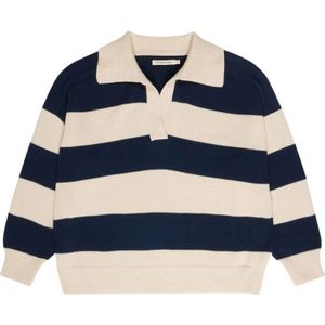 The New Society, Dames, Truien, Beige, Maat: XL Katoen,