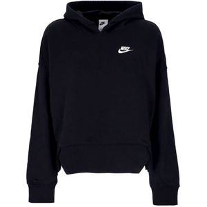 Nike, Dames, Sweatshirts & Hoodies, Zwart, Maat: L Fleece,