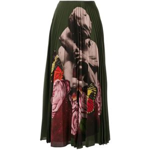 Valentino, Dames, Rokken, Veelkleurig, Maat: XS Zijde,