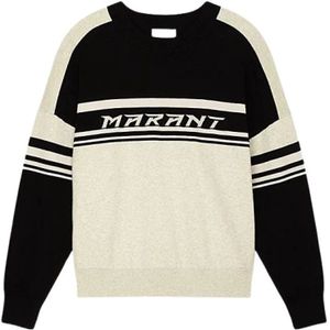 Isabel Marant, Heren, Truien, Wit, Maat: S Katoen,