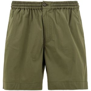 Aspesi, Heren, Korte broeken, Groen, Maat: S Katoen,