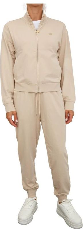 EA7 - Trainingspak Core Lady - Beige - Katoen - Lange Mouwen