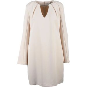 MeiMeiJ, Dames, Jurken, Wit, Maat: L Poliester,