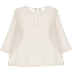 Imperial, Dames, Blouses & Shirts, Beige, Maat: XS