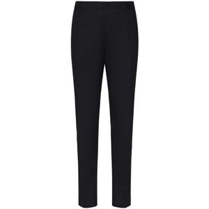 Dolce & Gabbana, Heren, Broeken, Zwart, Maat: 4XL Wol,
