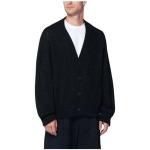 Studio Nicholson, Heren, Truien, Zwart, Maat: L Wol,