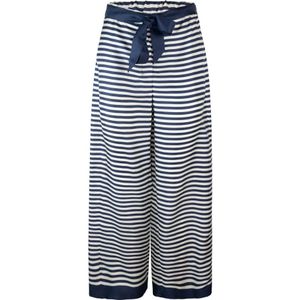 Max Mara, Dames, Broeken, Blauw, Maat: XS Zijde,