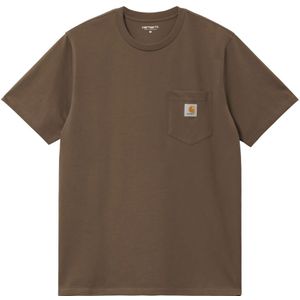 Carhartt Wip, Heren, Tops, Bruin, Maat: XL Katoen,