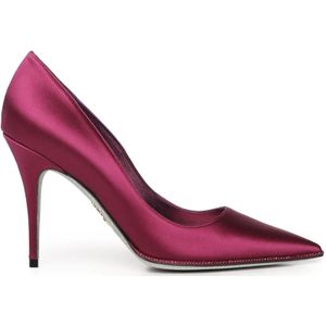 René Caovilla, Dames, Schoenen, Paars, Maat: 39 EU Satijn,