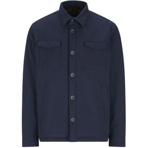 Herno, Heren, Jassen, Blauw, Maat: M