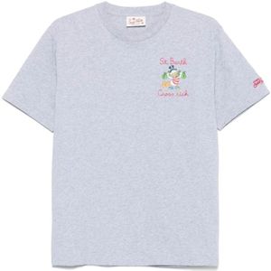 MC2 Saint Barth, Heren, Tops, Paars, Maat: XL