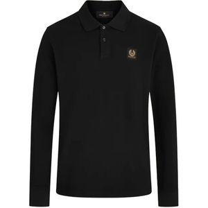 Belstaff, Heren, Tops, Zwart, Maat: S Taf,