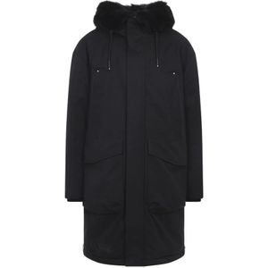 Moose Knuckles, Heren, Jassen, Zwart, Maat: S