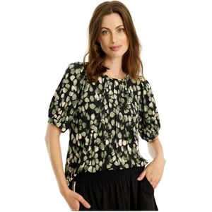 IN Front, Dames, Blouses & Shirts, Veelkleurig, Maat: S