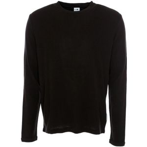 Nn07 - Longsleeve - Zwart - Katoen - Regular Fit