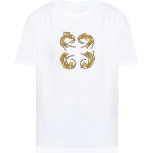 Givenchy, Dames, Tops, Wit, Maat: XS Katoen,