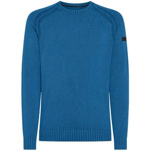 Rrd, Heren, Truien, Blauw, Maat: M Katoen,