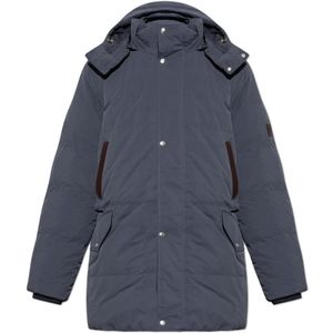 Paul Smith, Heren, Jassen, Blauw, Maat: XL Leer,