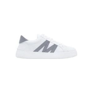 Moncler Monaco M Sneakers voor dames - Wit, Maat 40 , White , Dames , Maat: 36 1/2 EU