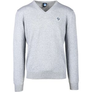 North Sails, Heren, Truien, Grijs, Maat: 2XL Katoen,