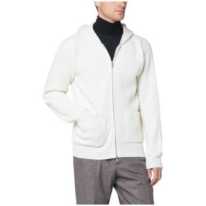 Lardini, Heren, Truien, Wit, Maat: M Wol,