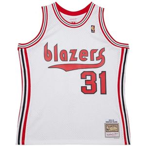 Mitchell & Ness, Heren, Sport, Wit, Maat: 2XL Jersey,