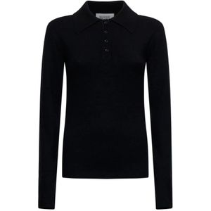 Silvian Heach, Dames, Tops, Zwart, Maat: S Nylon,