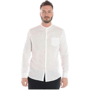 Daniele Alessandrini, Heren, Overhemden, Wit, Maat: XL Katoen,